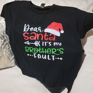 New Kids Christmas Dear Santa tshit small